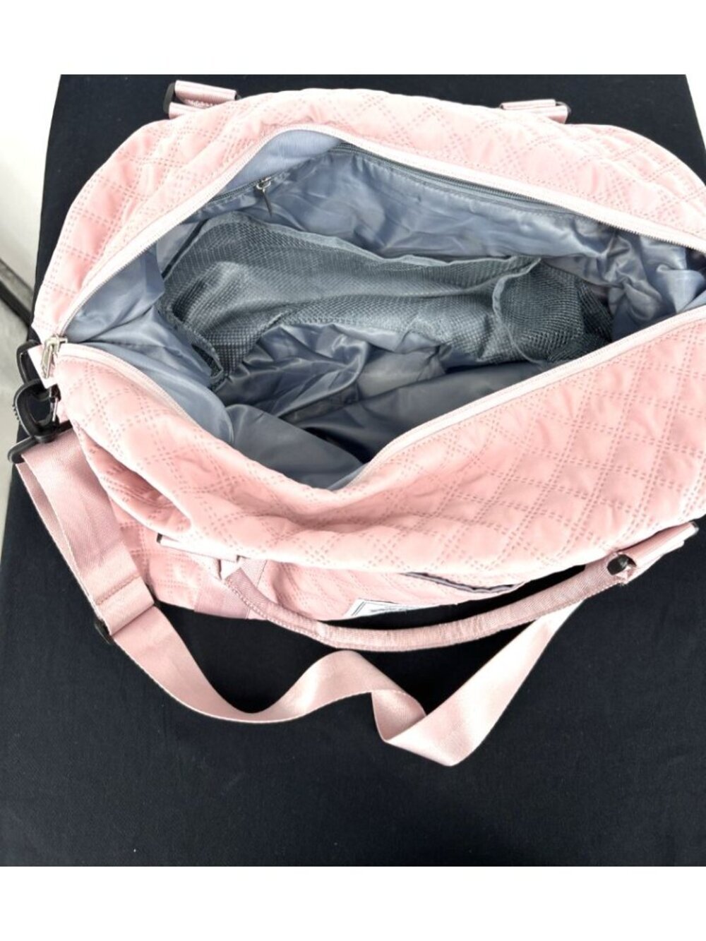 Floless Workshop Duffle bag Camill Emma Limited Edition​ Pink Quilted Crossbody - Picture 6 of 10